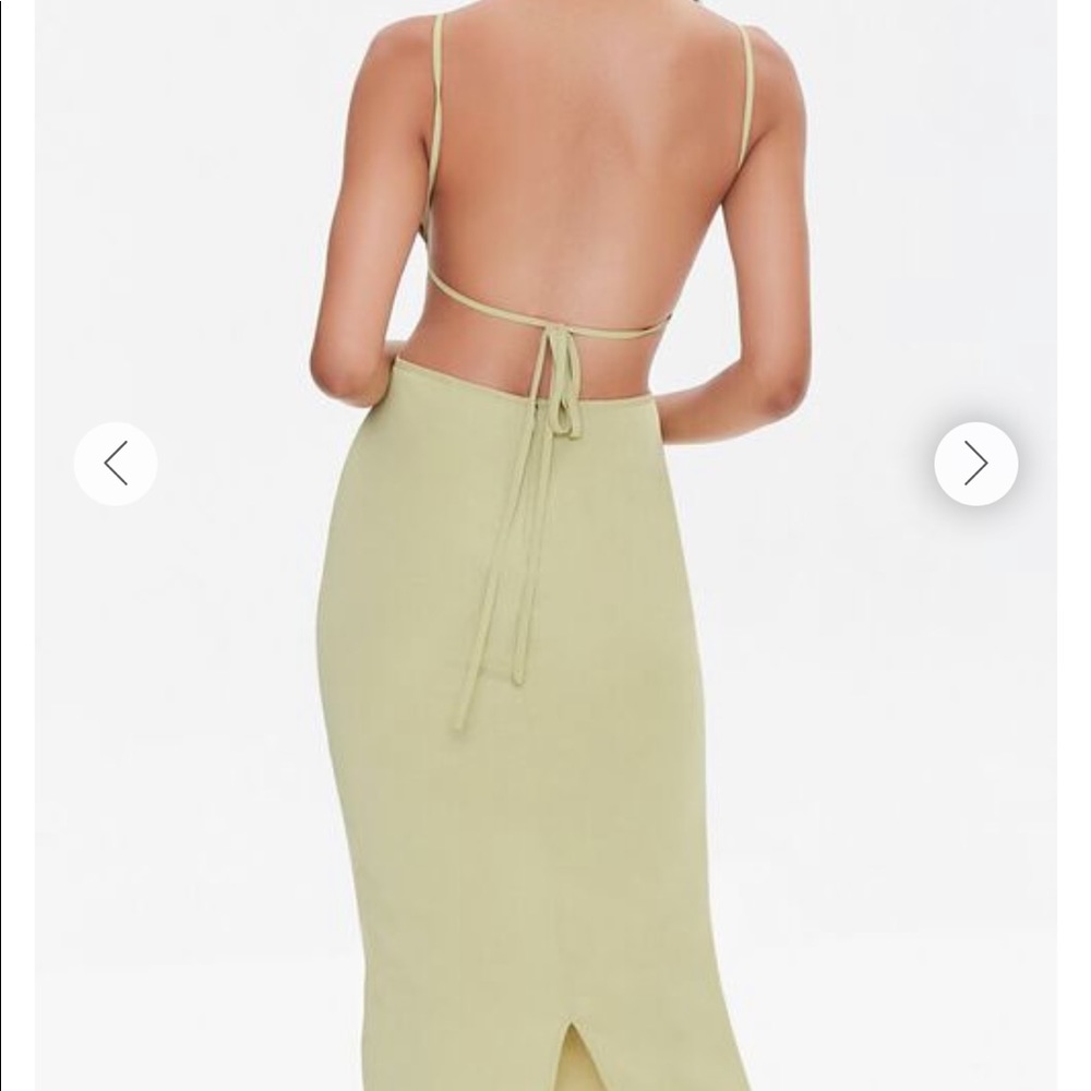 Forever 21 Cutout Cami Midi Dress - Picture 4 of 7